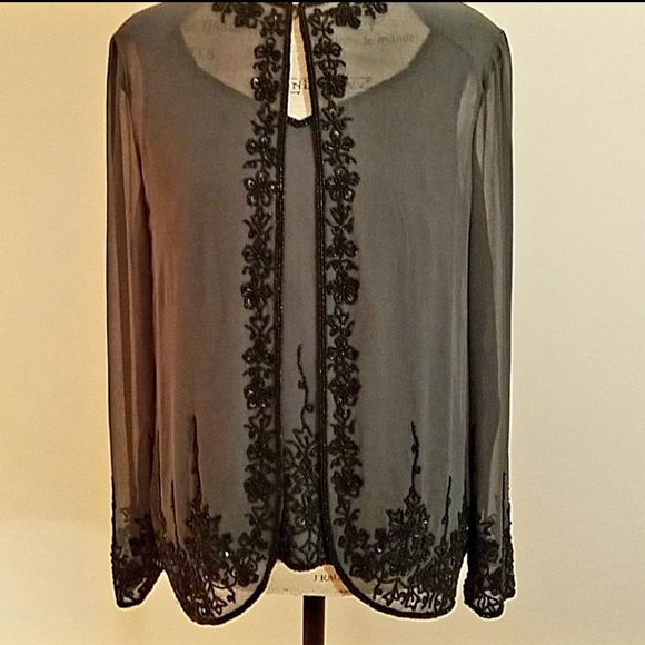 IKara Tops - Ikara beaded tank and blouse